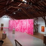 La grange entièrement rénovée, avec l'exposition "Verre", de David Hominal, à découvrir dès samedi 7 juin.